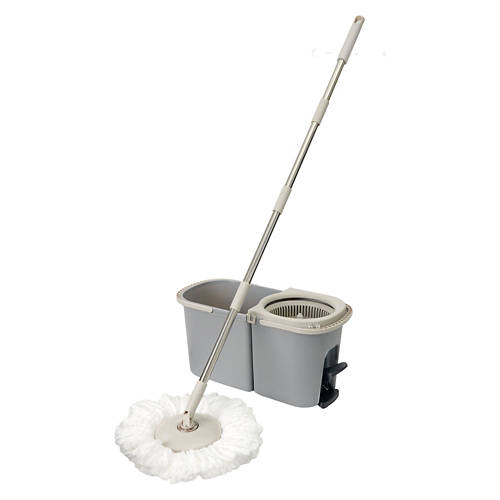 Spin Mop Set, Gray