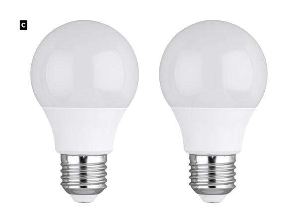 LIVARNO HOME(R) Dæmpbar LED-pære 2-pak