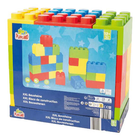 PLAYLAND(R) Briques de construction XXL, 24 pcs