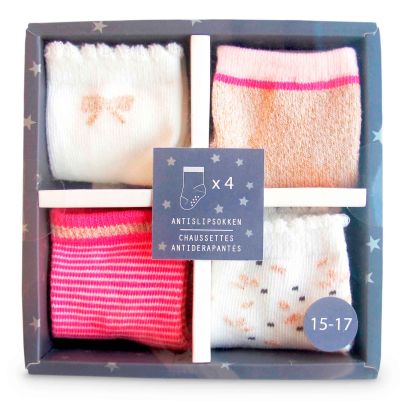 Chaussettes pour bébés, 4 paires