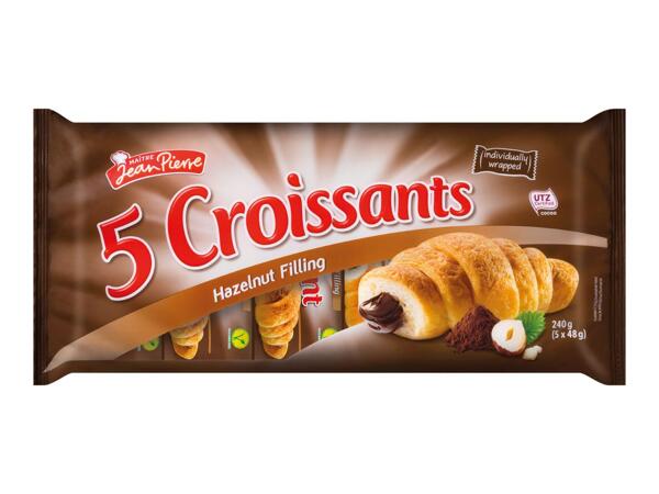 CROISSANT S LÍSKOOŘÍŠKOVOU NÁPLNÍ