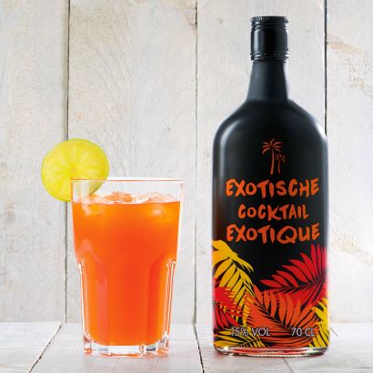 Exotischer Cocktail