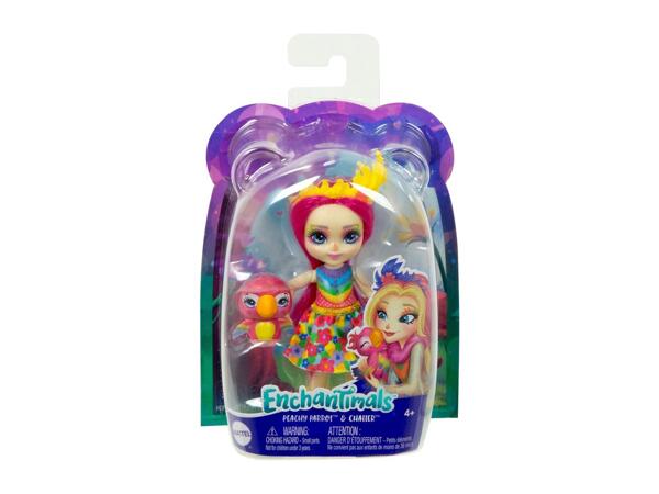 Peachy Parrot & Chatter Enchantimals Doll