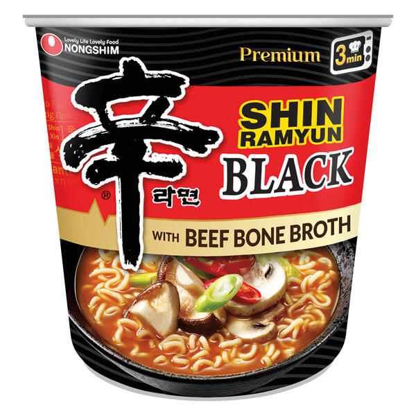 Nongshim Shin Ramyun Black with Beef Bone Broth