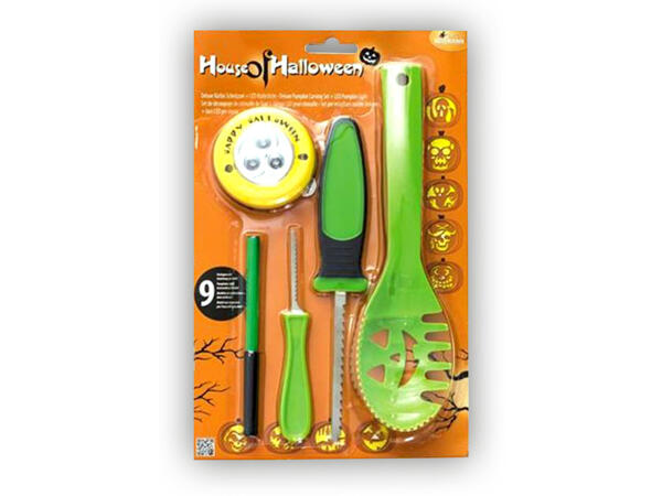 Pumpkin Carving Kit with LED Light