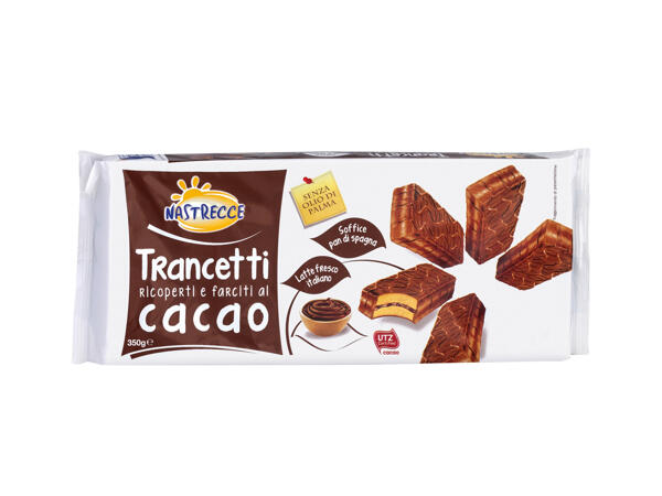 Chocolate-Coated and Filled Cakes