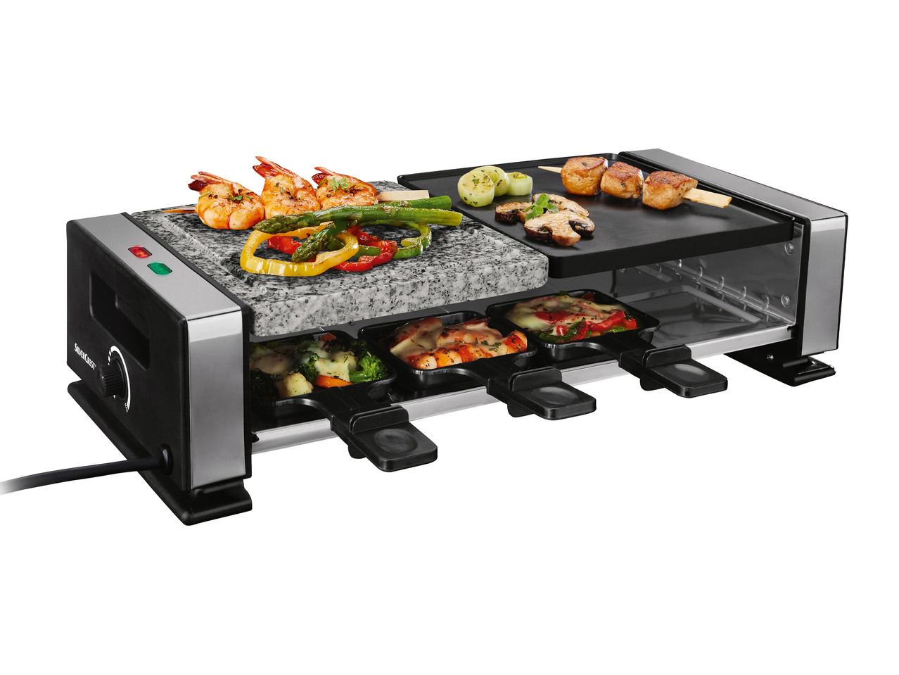 Raclette gril s přírodním kamenem