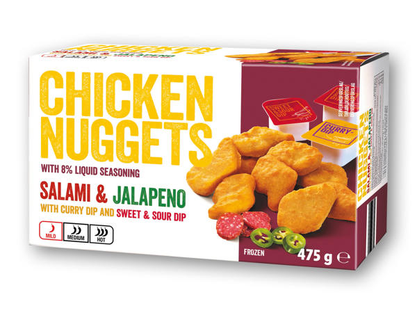 Kyllingenuggets med dip