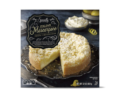 Specially Selected Italian Mascarpone or Cannoli Torta