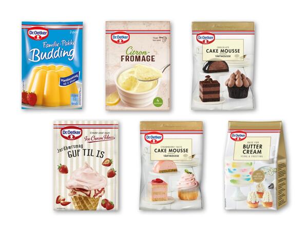 Dr. Oetker dessert