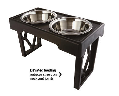 Petzone Designer Diner Adjustable Dog Feeder