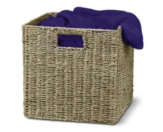 Huntington Home 
 Collapsible Seagrass Basket