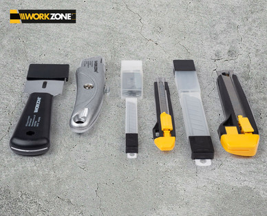 WORKZONE Heimwerker-Messer-Set