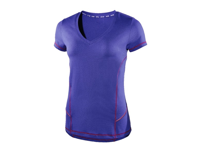 Short-sleeved ladies' performance top