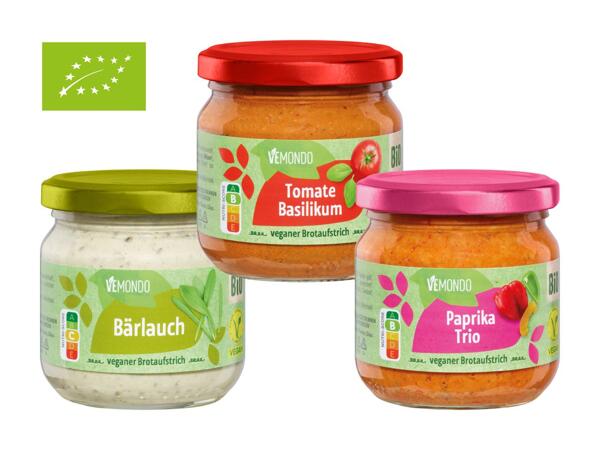 Bio Pflanzliche Brotaufstriche
