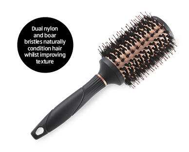 Hairbrush with Boar and Nylon Bristles