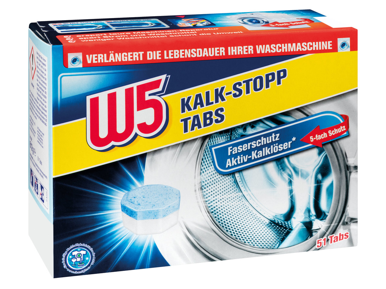 W5 Kalk-Stopp Tabs