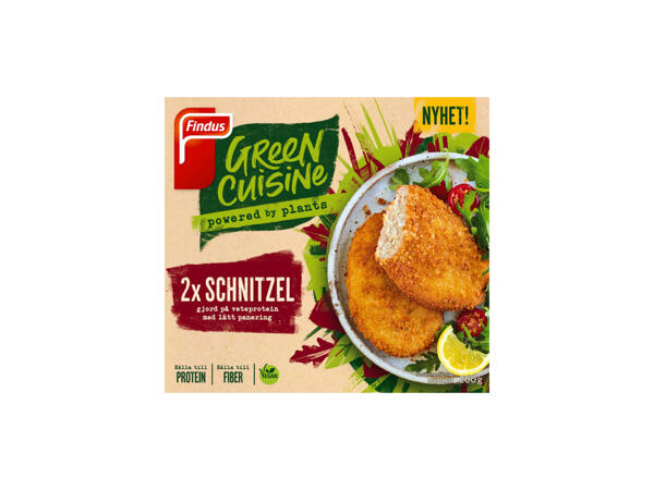 Findus green cuisine schnitzel