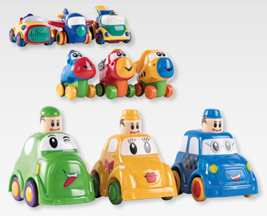 TOYLINO Mini-Auto-Set, 3-teilig