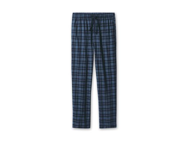 Damen/Herren Flanell-Schlafhose
