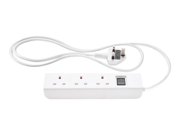Silvercrest 3-Socket Extension Lead