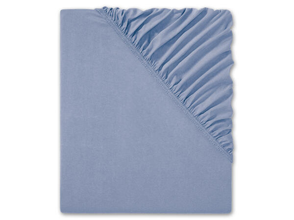 Jersey-Spannleintuch, ca. 180-200 x 200 cm