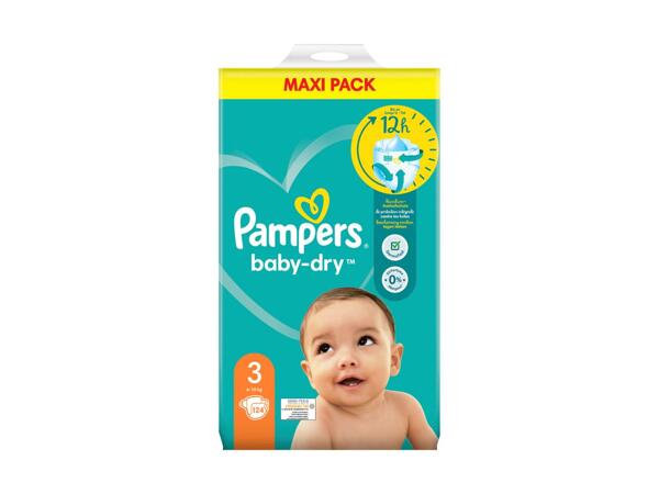 Couches Pampers baby-dry taille 3