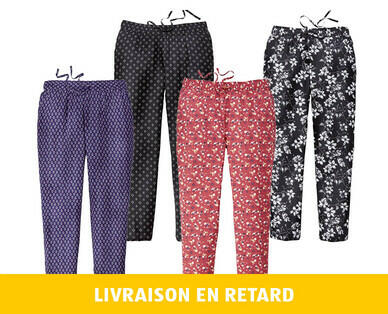 BLUE MOTION 
 PANTALON EN VISCOSE POUR FEMMES