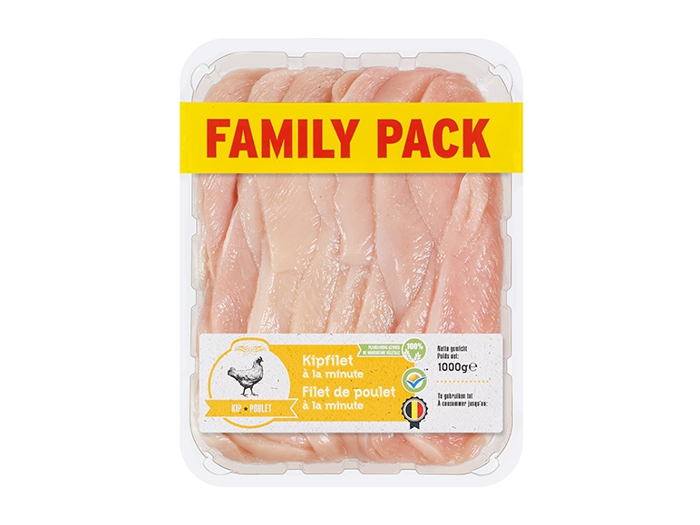 Filets de poulet à la minute