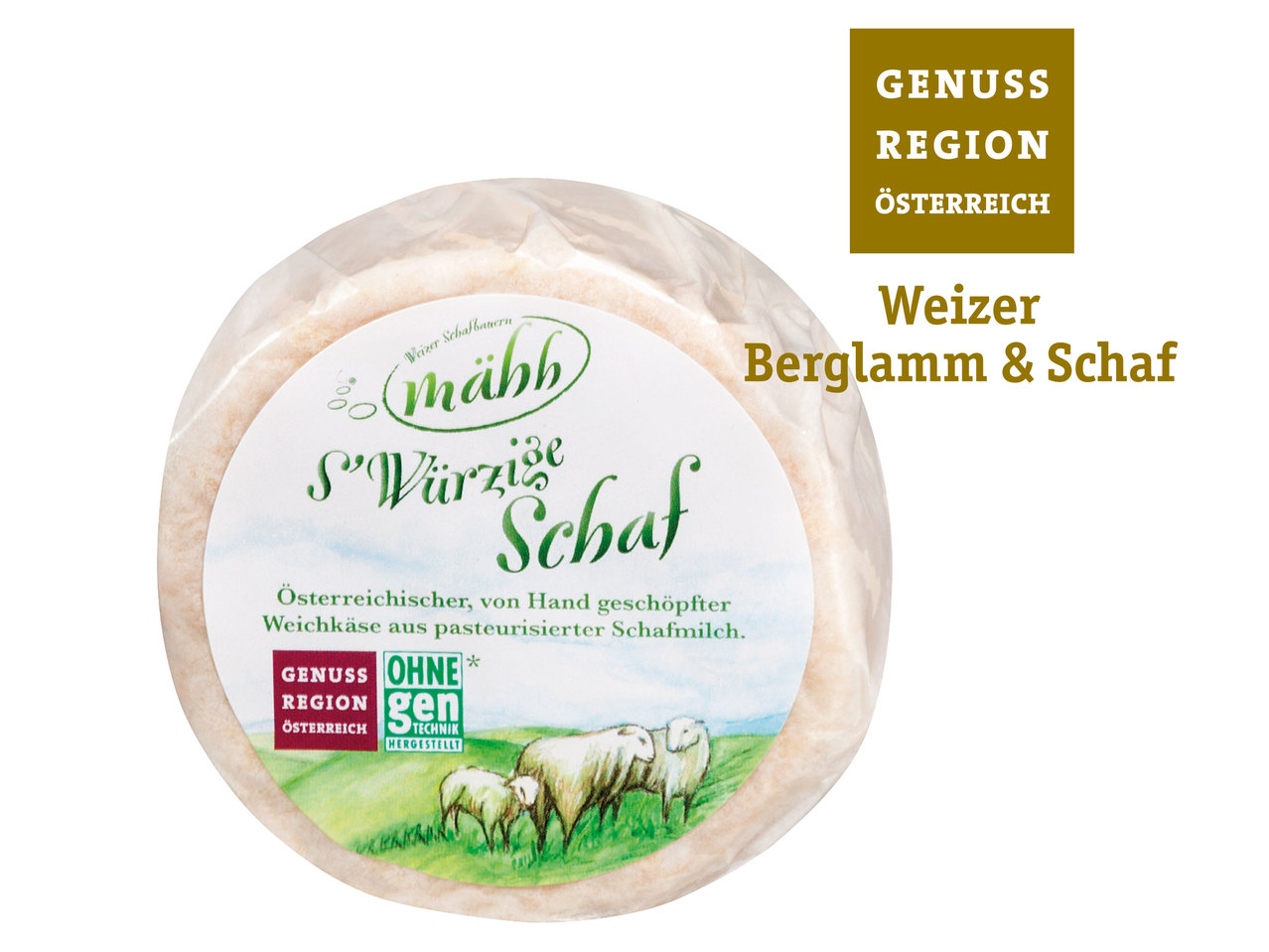 GENUSS REGION ÖSTERREICH Würziger Schafkäse