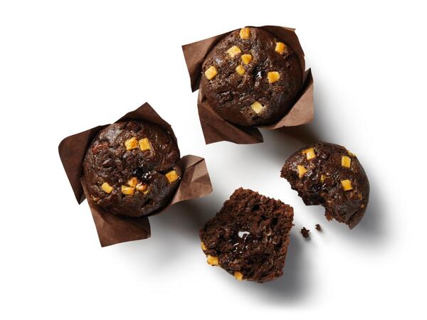 ČOKOLÁDOVÝ/BORŮVKOVÝ MUFFIN