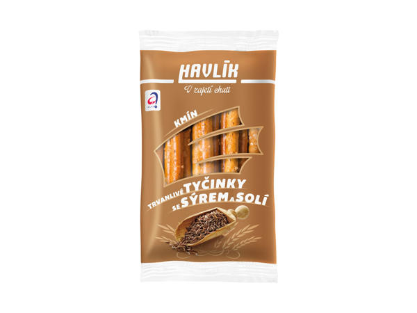TYČINKY SE SÝREM A SOLÍ