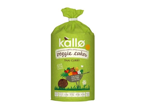 Kallo Veggie Cakes Thai Curry