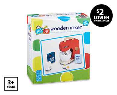 Wooden Baking Mixer