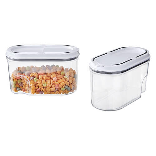 2 Pack Medium Clear Containers