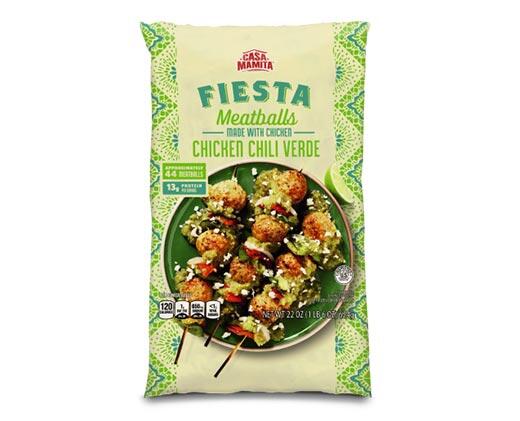 Casa Mamita 
 Taco Beef & Cheese or Chicken Chile Verde Meatballs