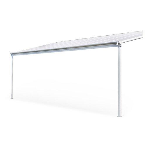 HOME DELUXE Terrassenüberdachung Solis, weiß