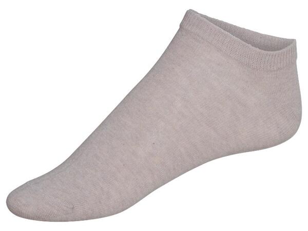 Dámské nízké ponožky s BIO bavlnou, 5 párů