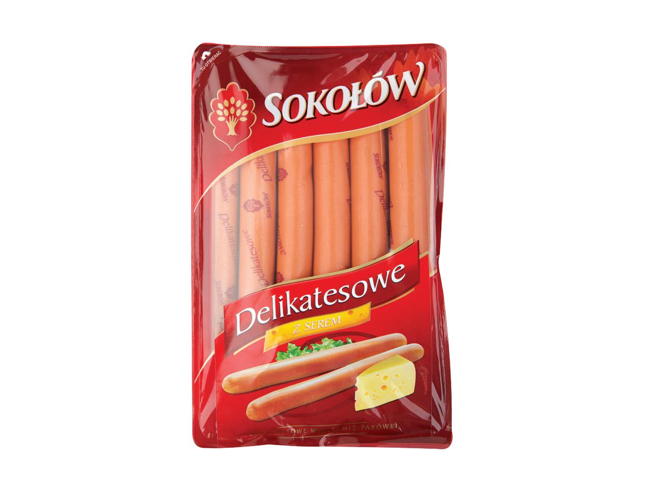 SOKOŁÓW Pork Frankfurters with Cheese
