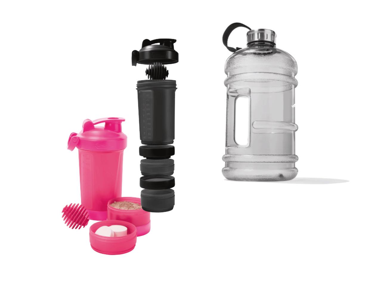 CRIVIT Barrel Water Bottle/ Protein Shaker