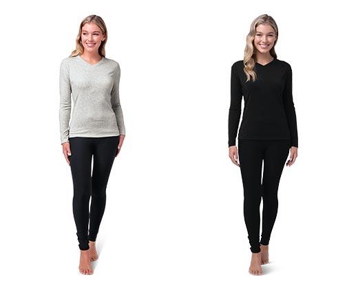 Serra 
 Ladies' Long-Sleeve 2-Pack T-Shirts