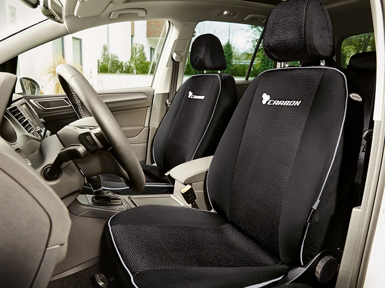 ULTIMATE SPEED ''Carbon'' Car Seat Cover Set