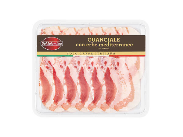 Cheek Lard with Mediterranean Herbs
