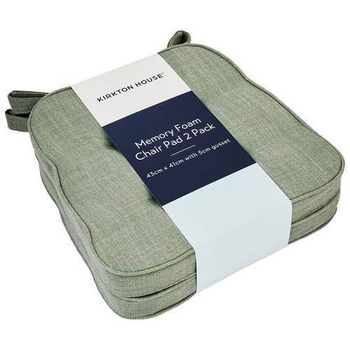 Memory Foam Chair Pad 2 Pack