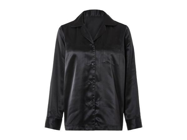 Esmara Ladies' Sateen Pyjamas - Black