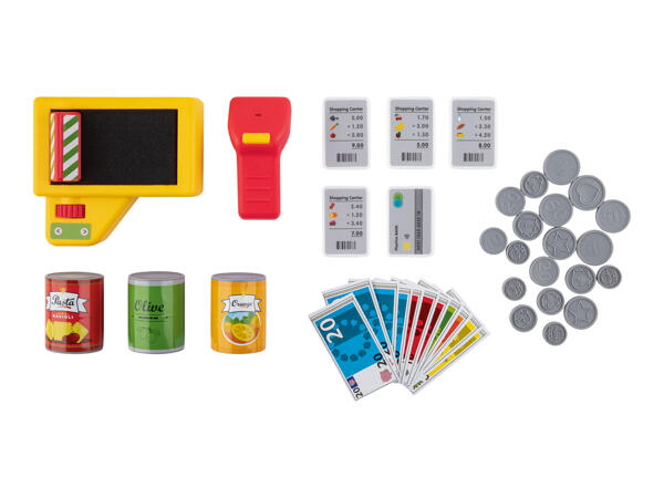Playtive Toy Cash Register - 46 Piece Set