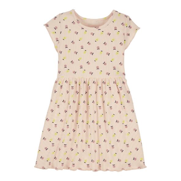 L&D(R) 				Robe en jersey côtelé, 2 pcs