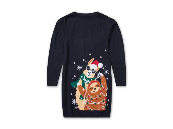 Kinder Weihnachtskleid
