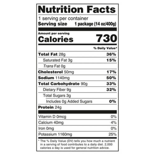 Breaded Cod Fillet & Chips, 14 oz