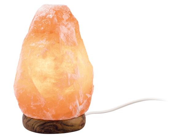 Illuminated Salt Crystal